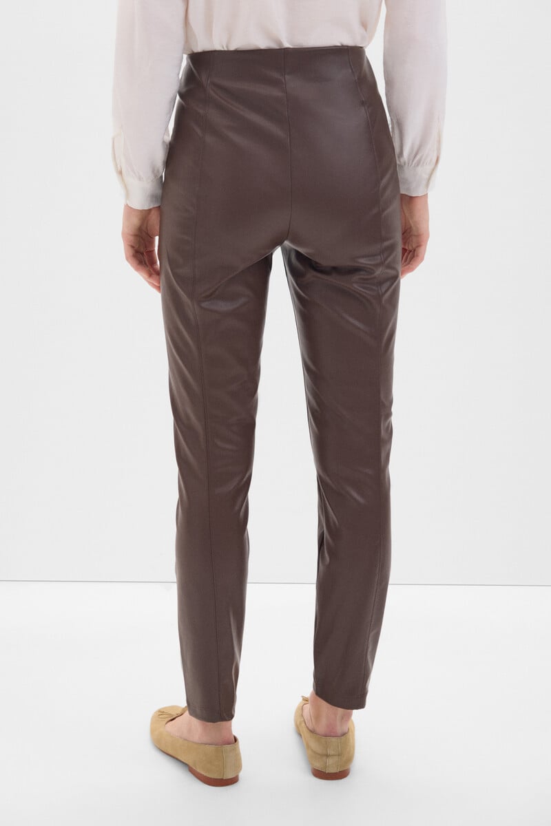 Cortefiel Legging Polipiel Skinny
