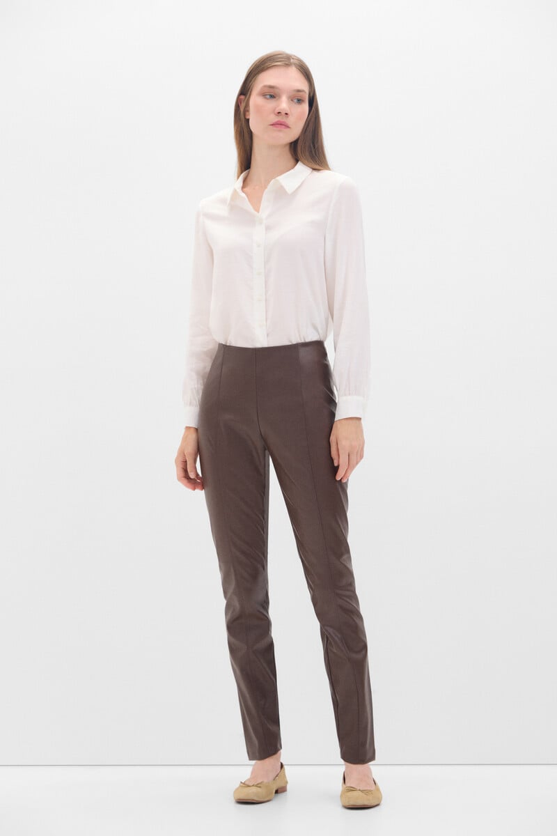 Cortefiel Legging polipiel skinny