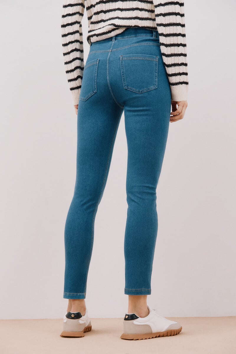 Cortefiel Legging Tipo Vaquero