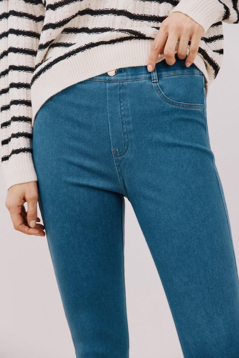 Cortefiel Legging Tipo Vaquero