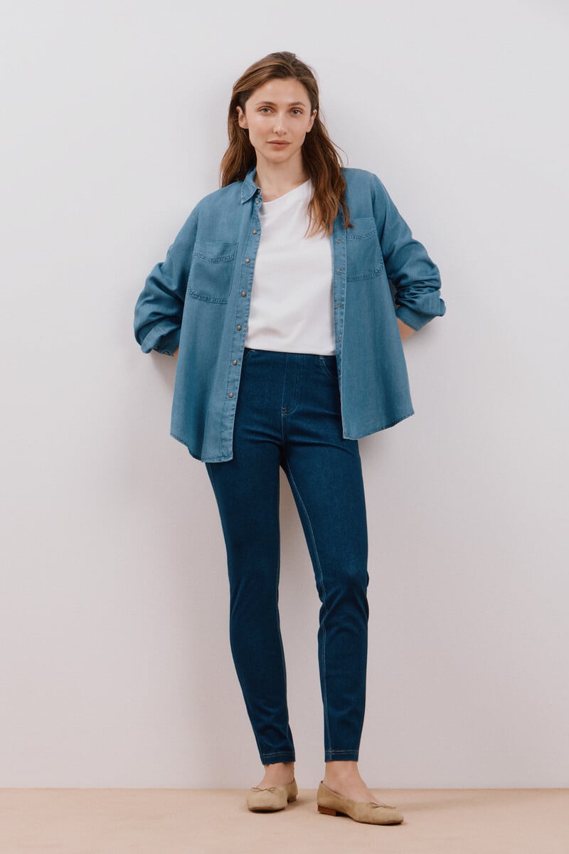 Cortefiel Legging tipo vaquero