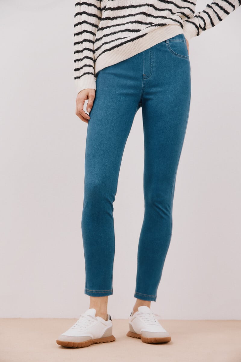 Cortefiel Legging tipo vaquero