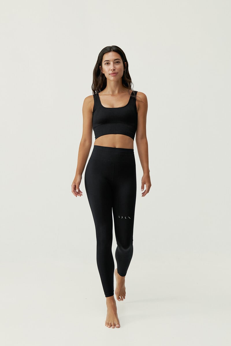 Cortefiel Legging Yami Black