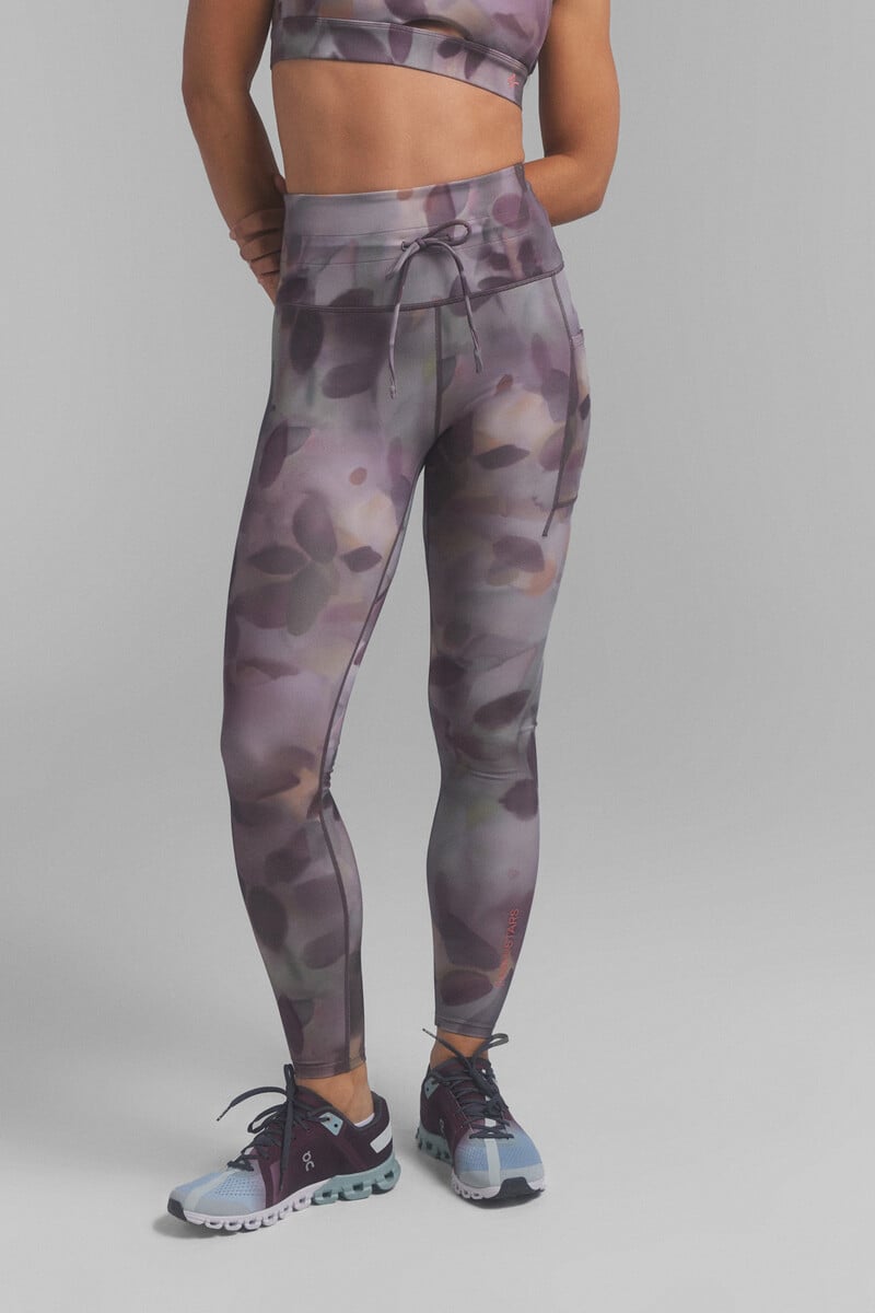 Cortefiel Leggings 4D STRETCH Kaki Multicolor