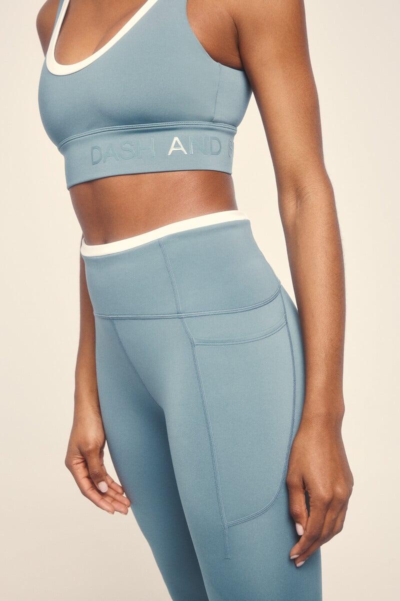 Cortefiel Leggings 4D STRETCH Tobillero Verde
