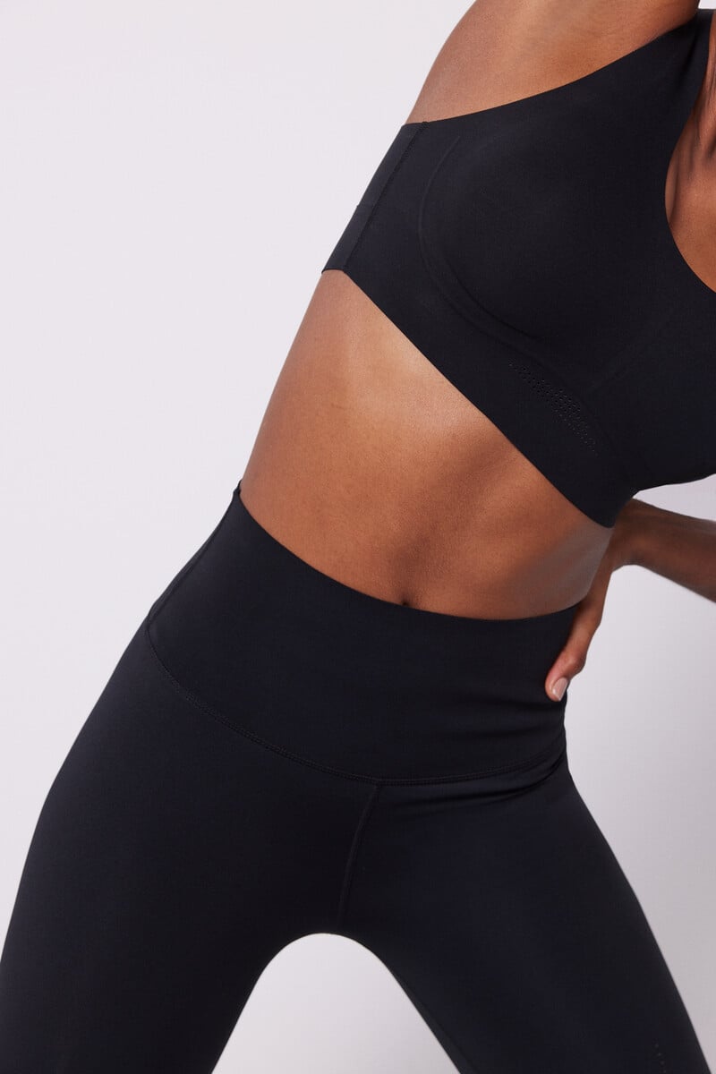 Cortefiel Leggings Negros Compressive