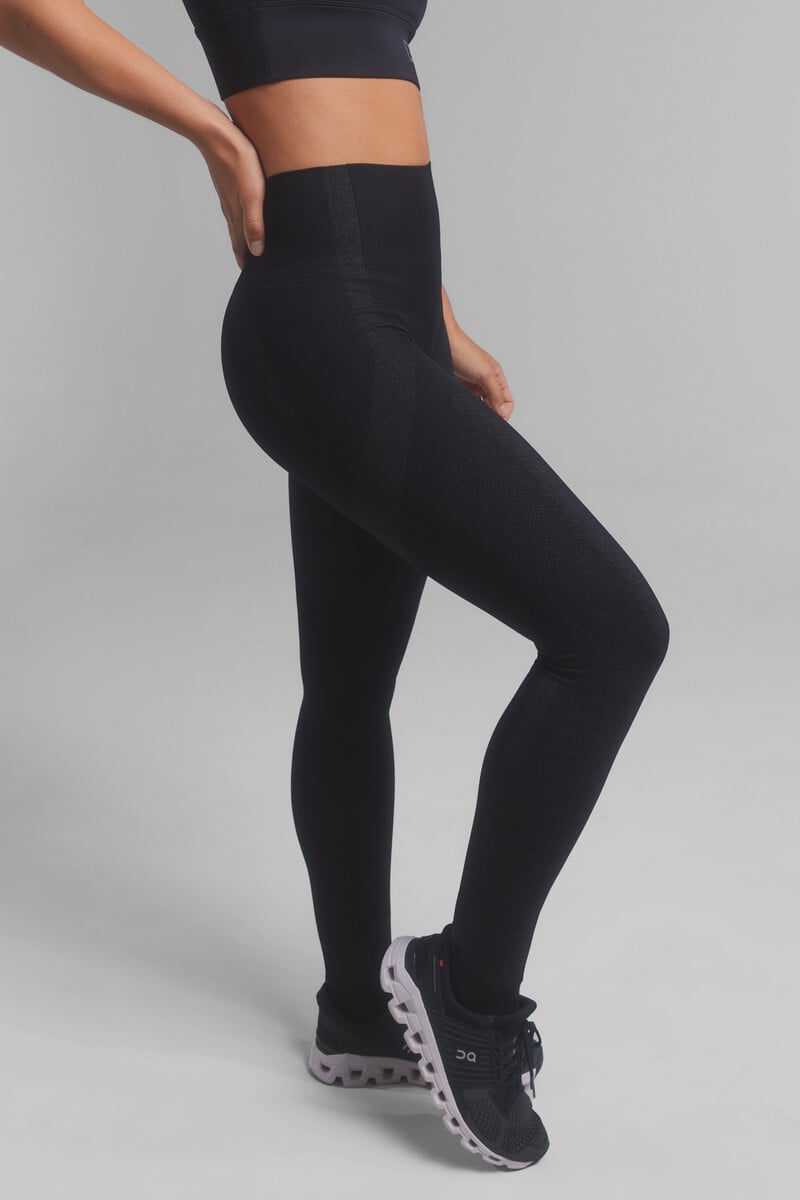 Cortefiel Leggings Negros Seamless Fit