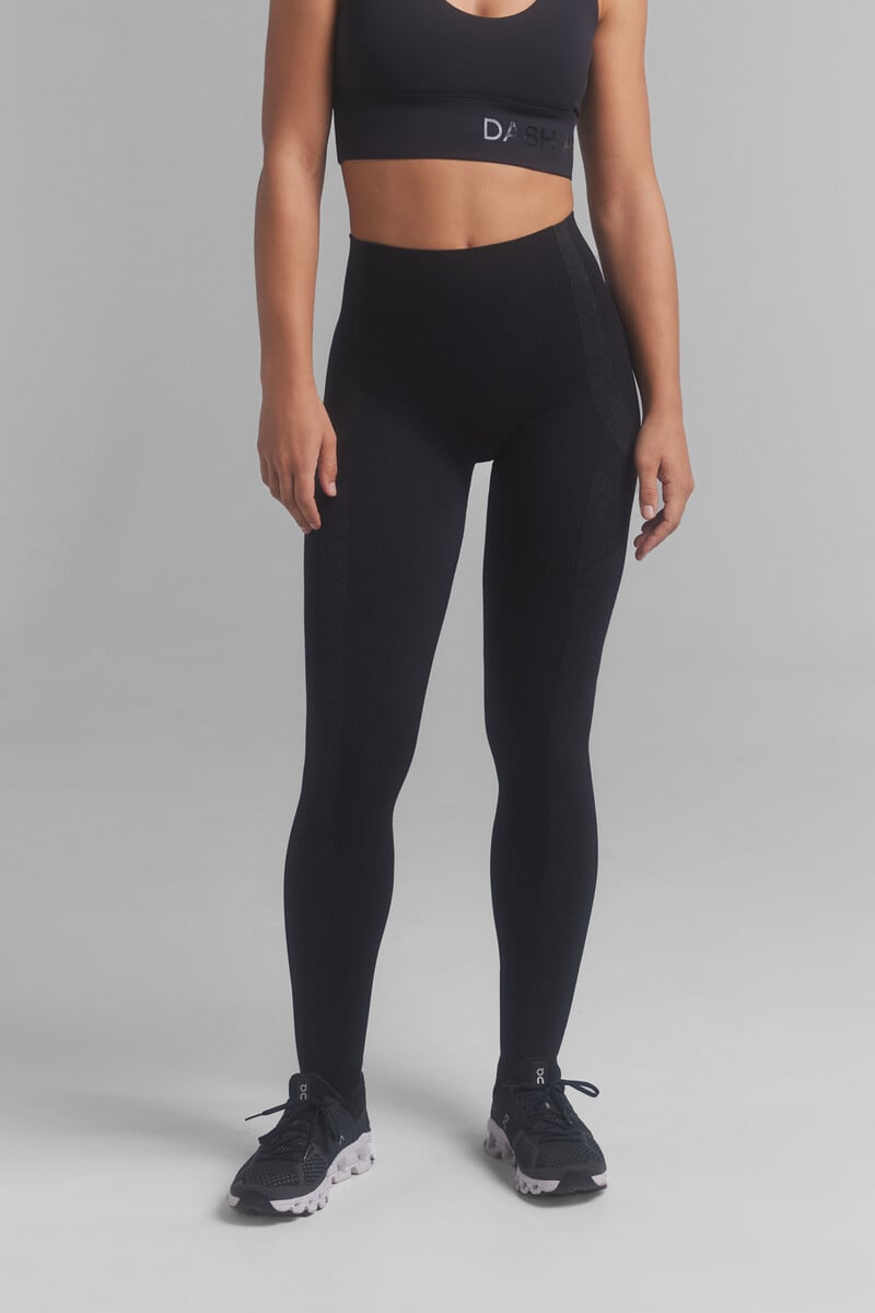 Cortefiel Leggings negros Seamless Fit