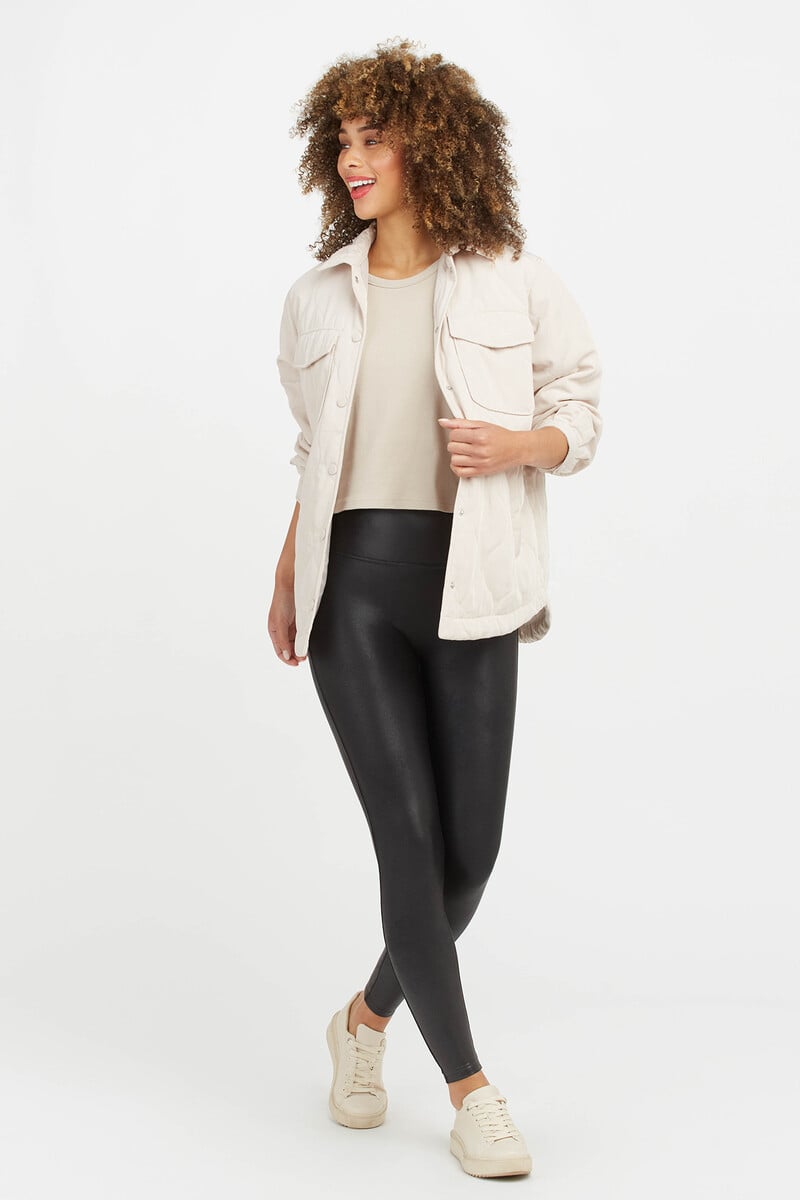 Cortefiel Leggins reductores efecto cuero Spanx