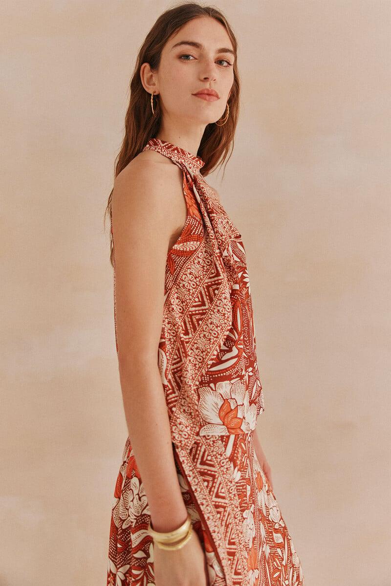 Cortefiel Liana. Top Estampado