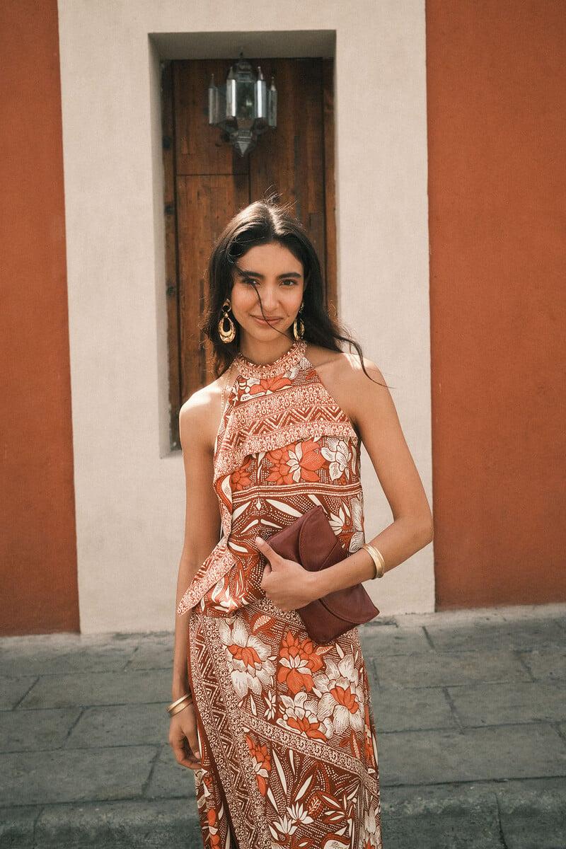 Cortefiel Liana. Top estampado