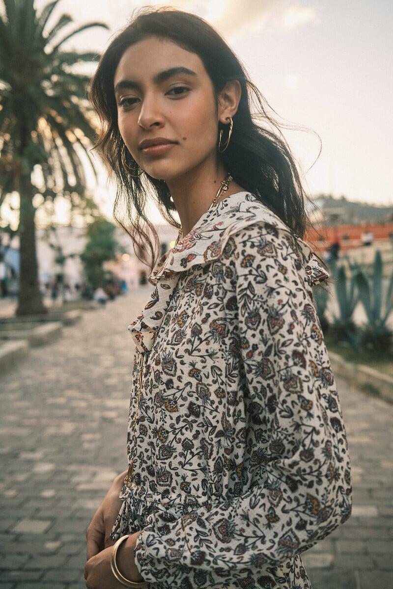 Cortefiel Lorena. Vestido Estampado