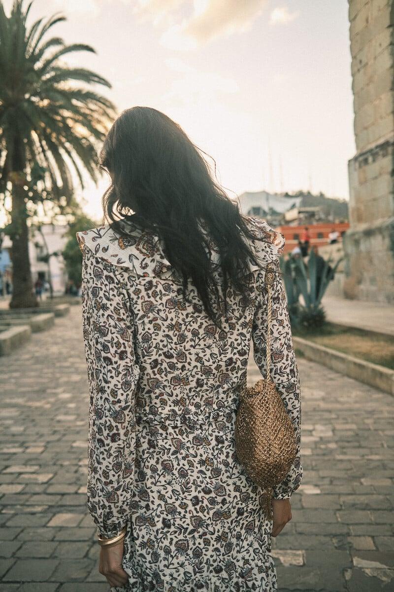 Cortefiel Lorena. Vestido Estampado