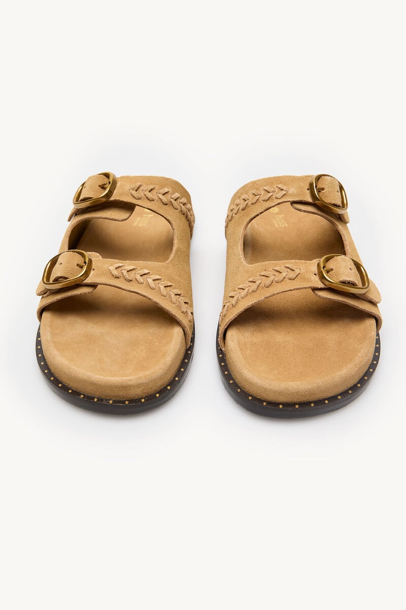 Cortefiel Maisa. Sandalias De Serraje
