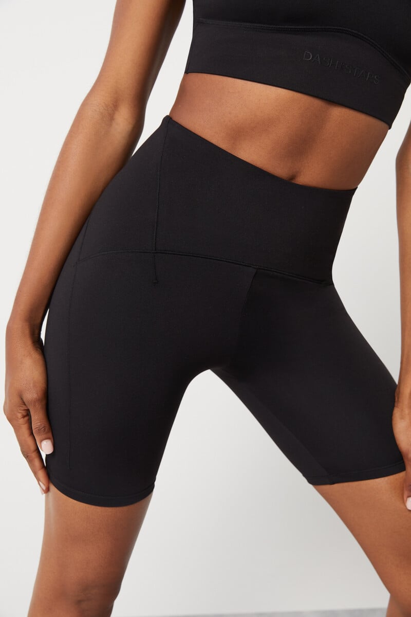 Cortefiel Mallas Ciclista Negro Soft Move