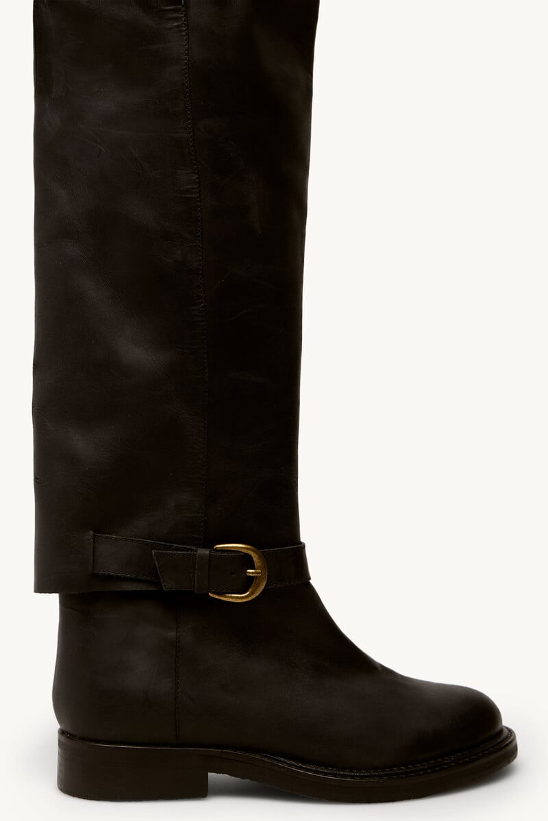 Cortefiel Marcela. Botas Altas Piel