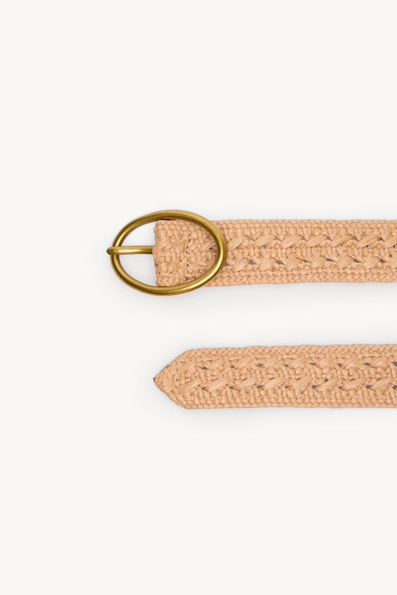Cortefiel Mauricia. Cinturón Rafia