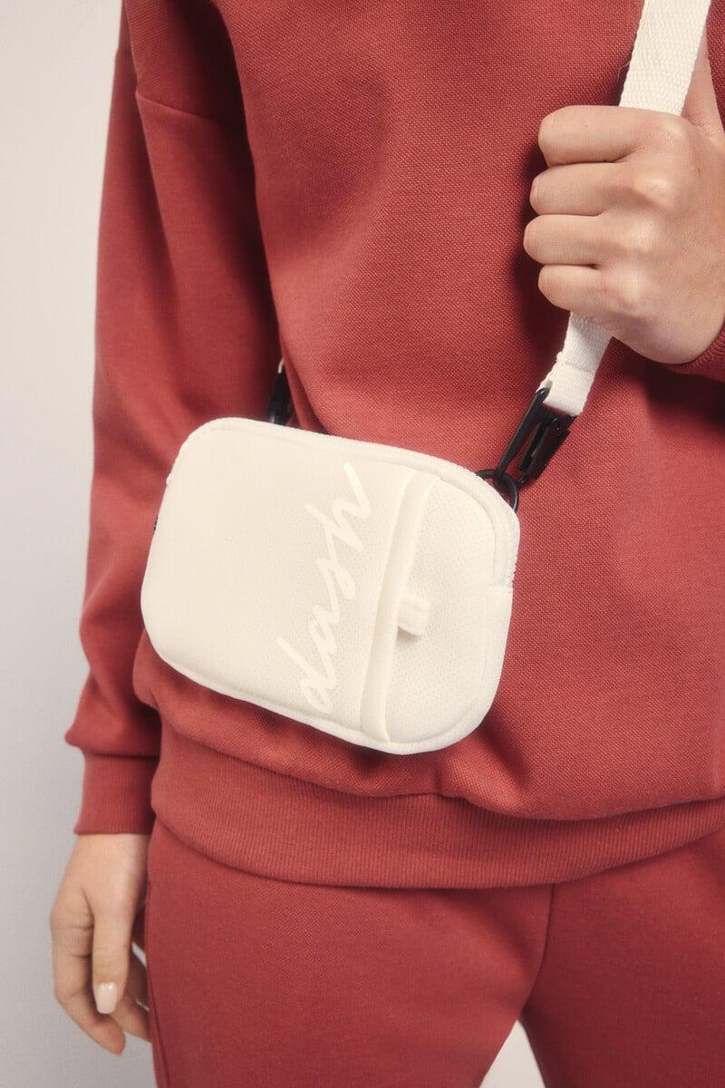 Cortefiel Mini Bolso Móvil Beige