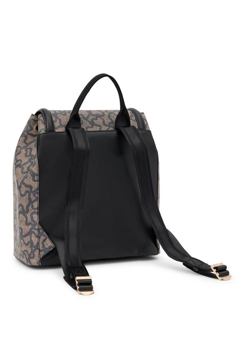Cortefiel Mochila Negra Kaos Icon
