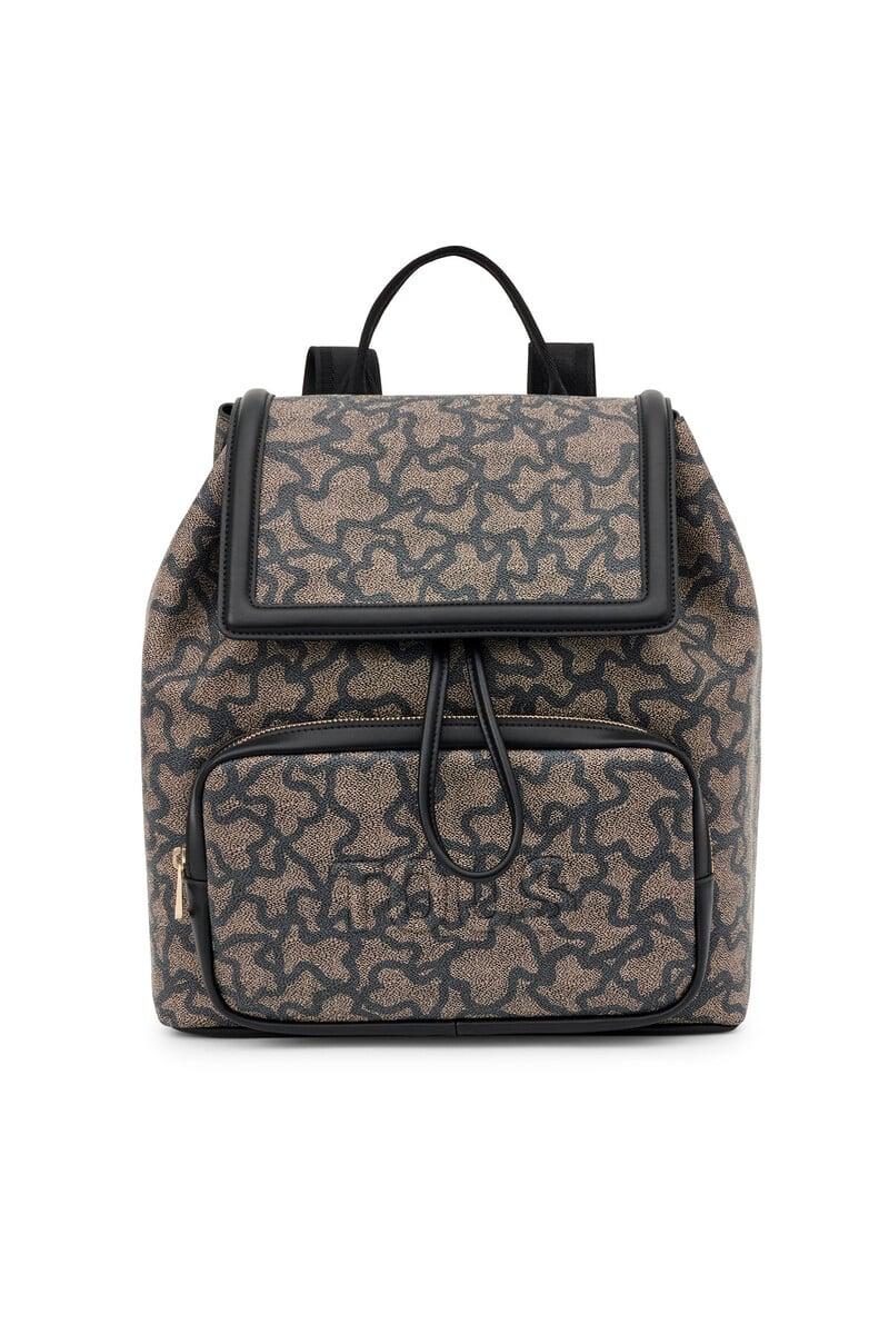 Cortefiel Mochila negra Kaos Icon