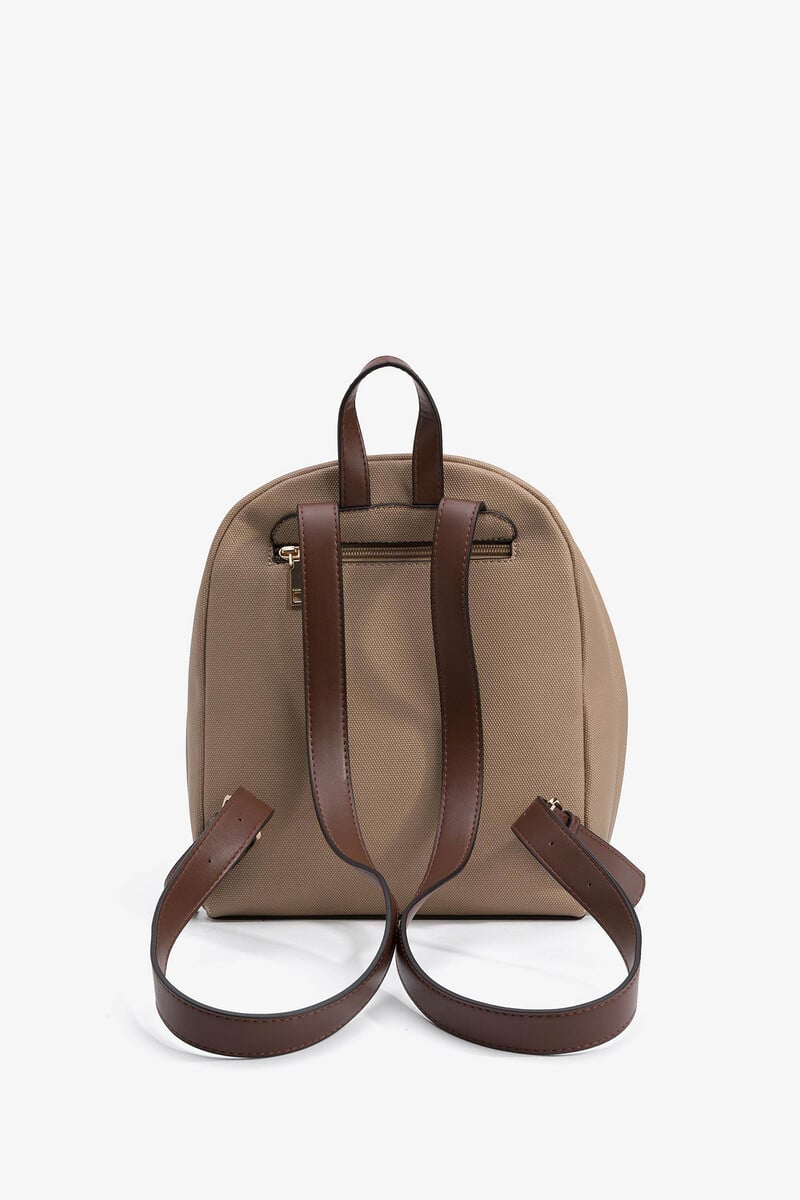 Cortefiel Mochila Tricolor Texturizada
