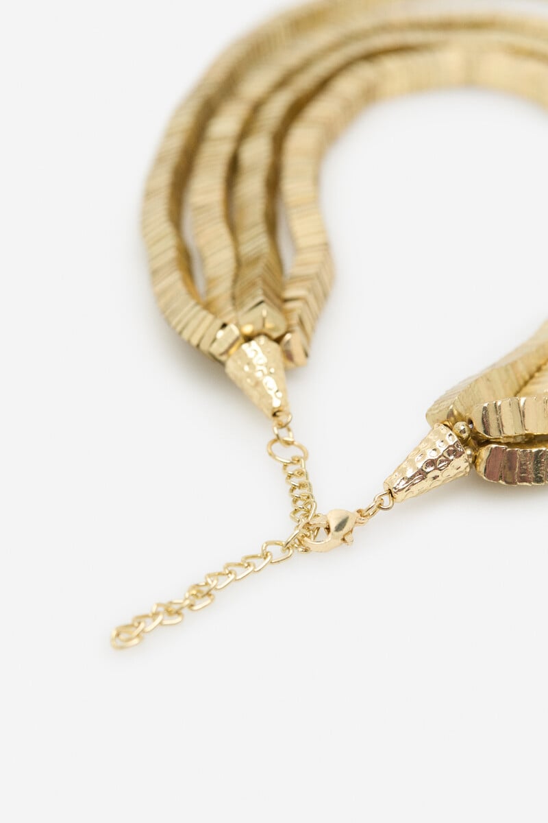 Cortefiel Multicollar Oro