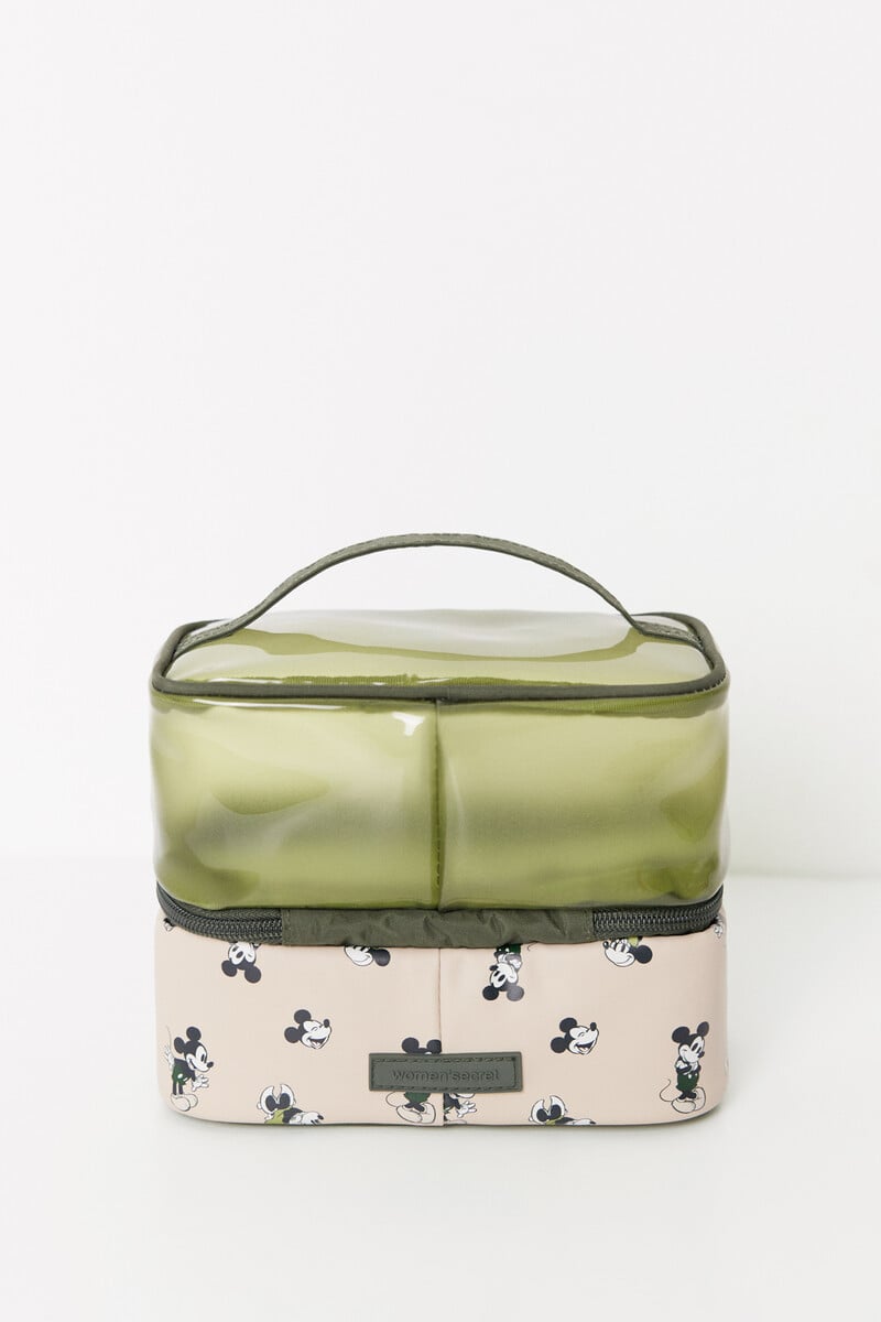 Cortefiel Neceser Mickey Doble Compartimento