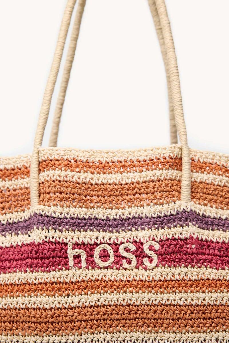 Cortefiel Nelba. Bolso De Rafia