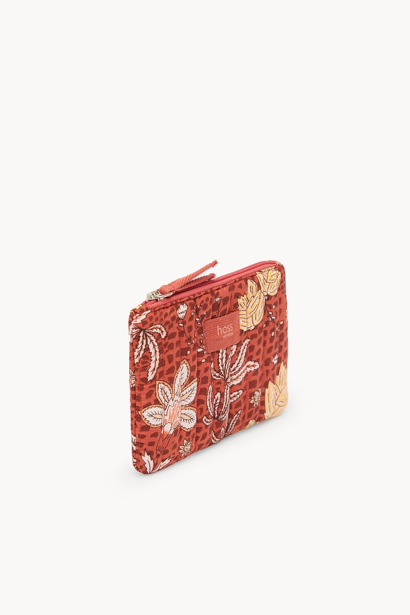 Cortefiel Nicole. Cartera De Algodón Estampada