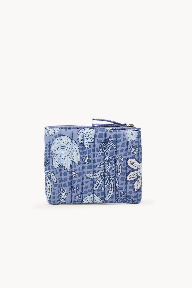 Cortefiel Nicole. Cartera De Algodón Estampada