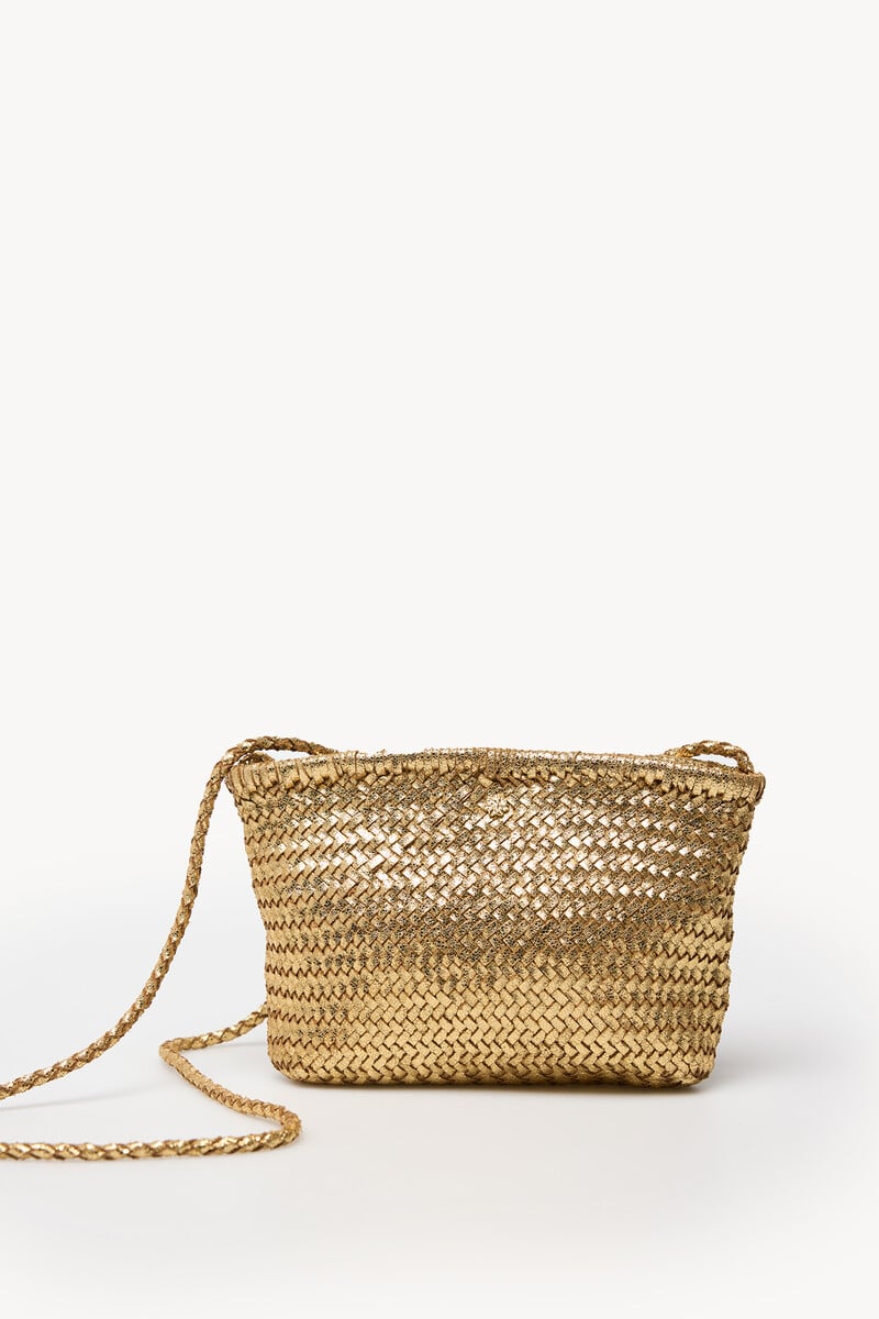 Cortefiel Noelle. Bolso Bandolera Trenzada En Piel