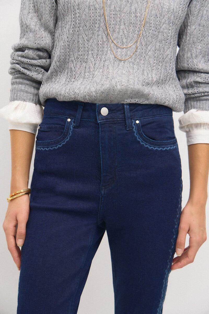 Cortefiel Ofira. Jeans Con Corte De Bota