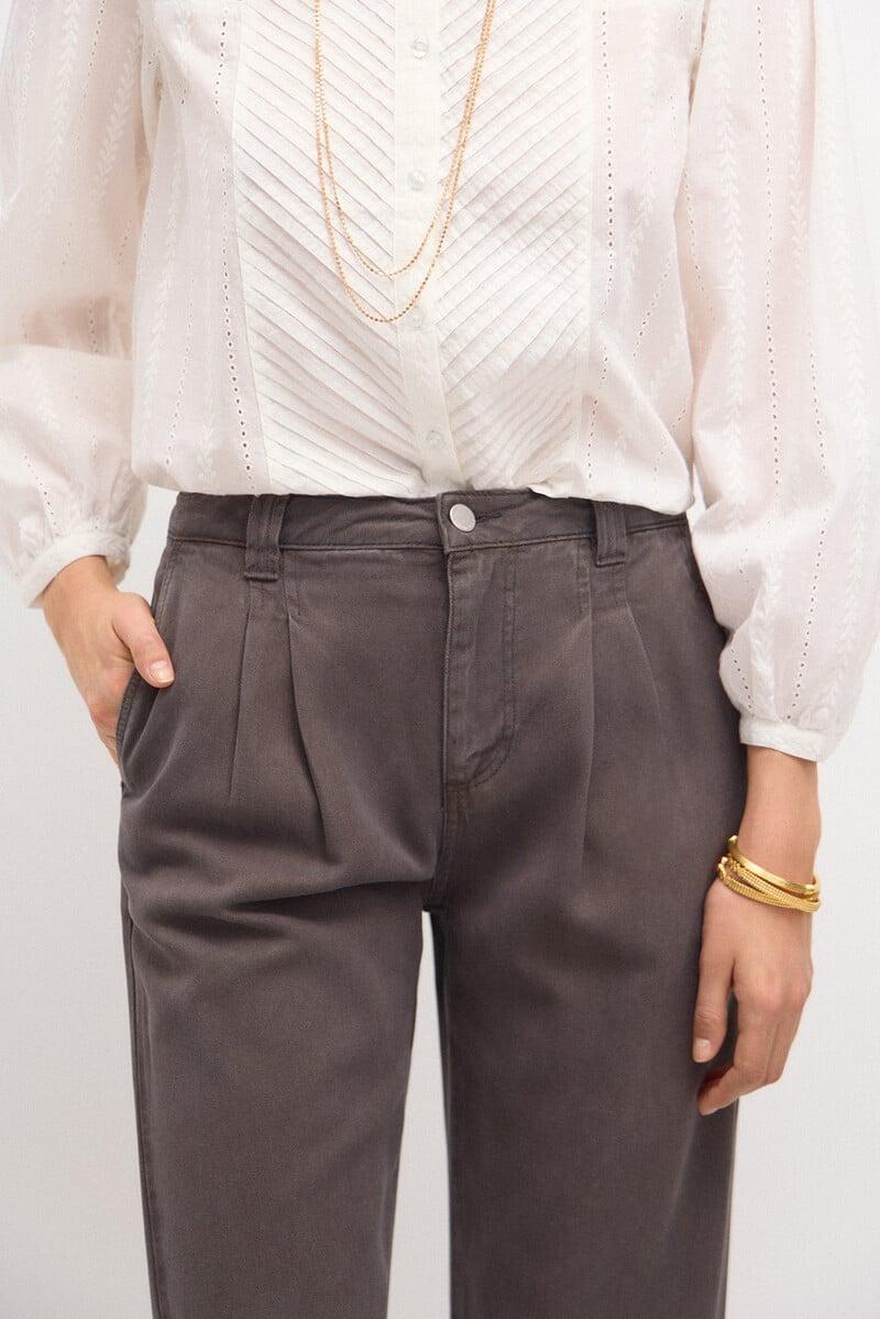 Cortefiel Olaia. Pantalón Fluido En Tencel
