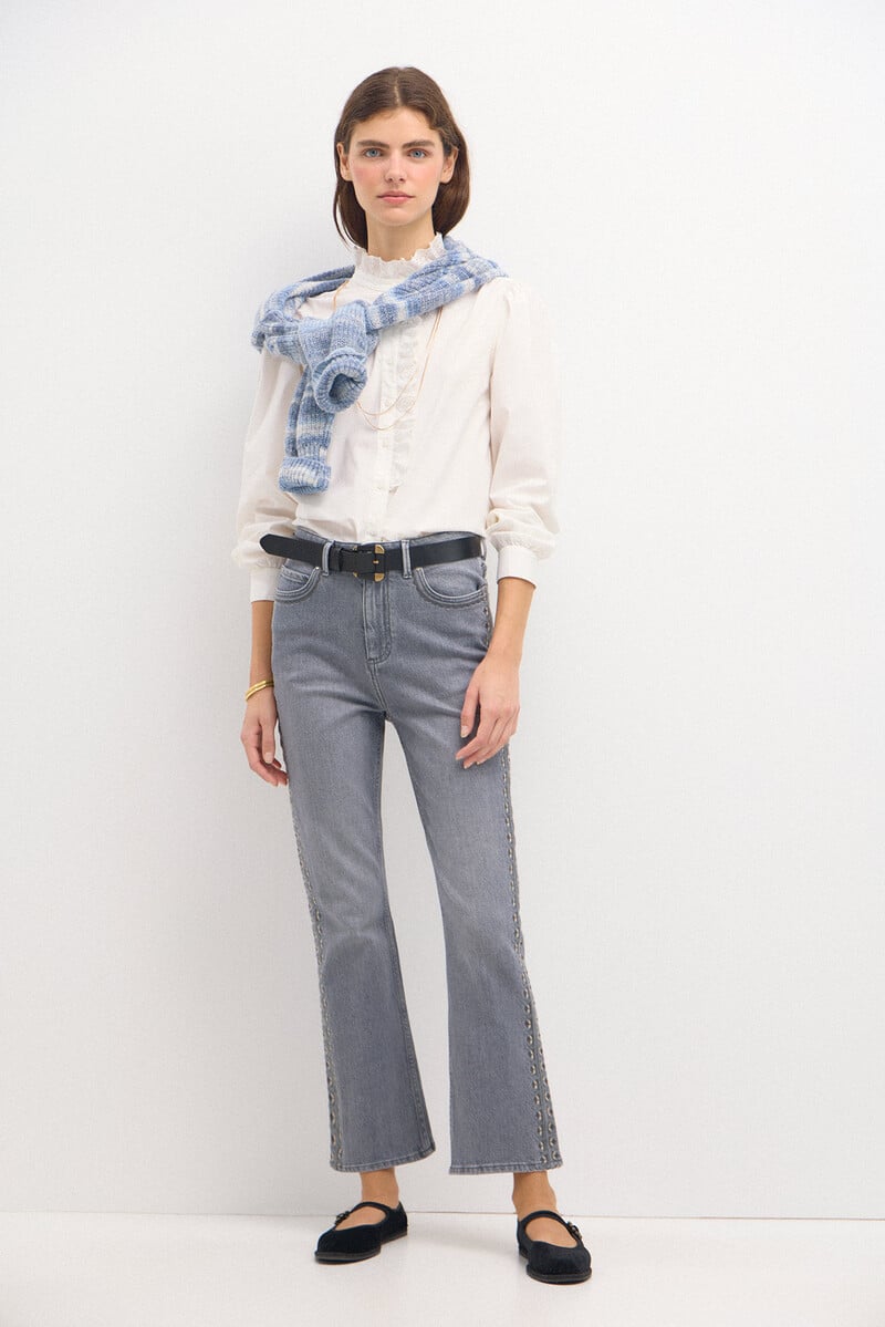 Cortefiel Ondina. Jeans con corte de bota