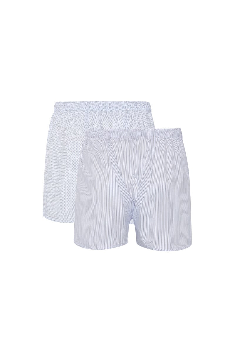 Cortefiel Pack 2 Bóxer Azules