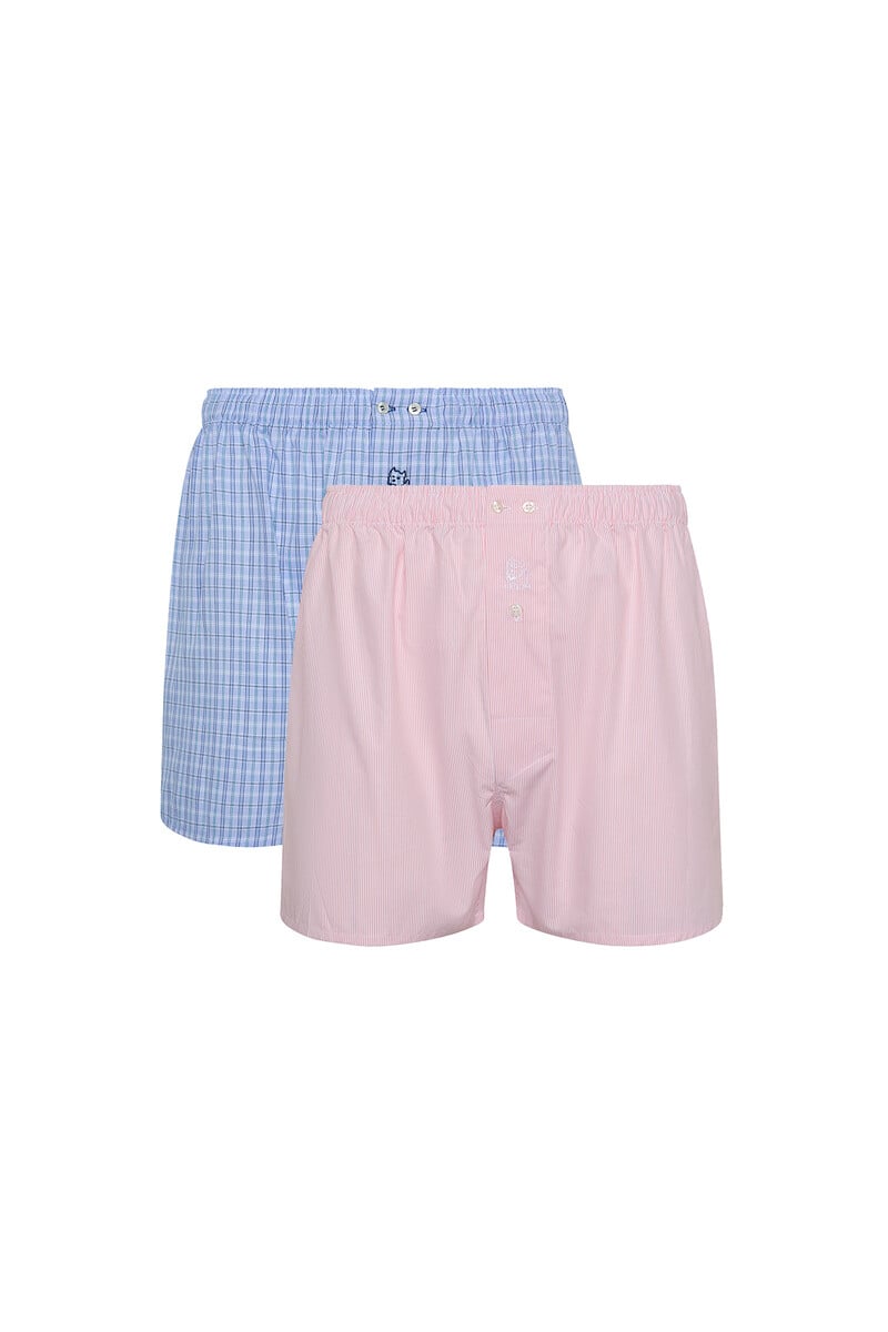 Cortefiel Pack 2 bóxer azules