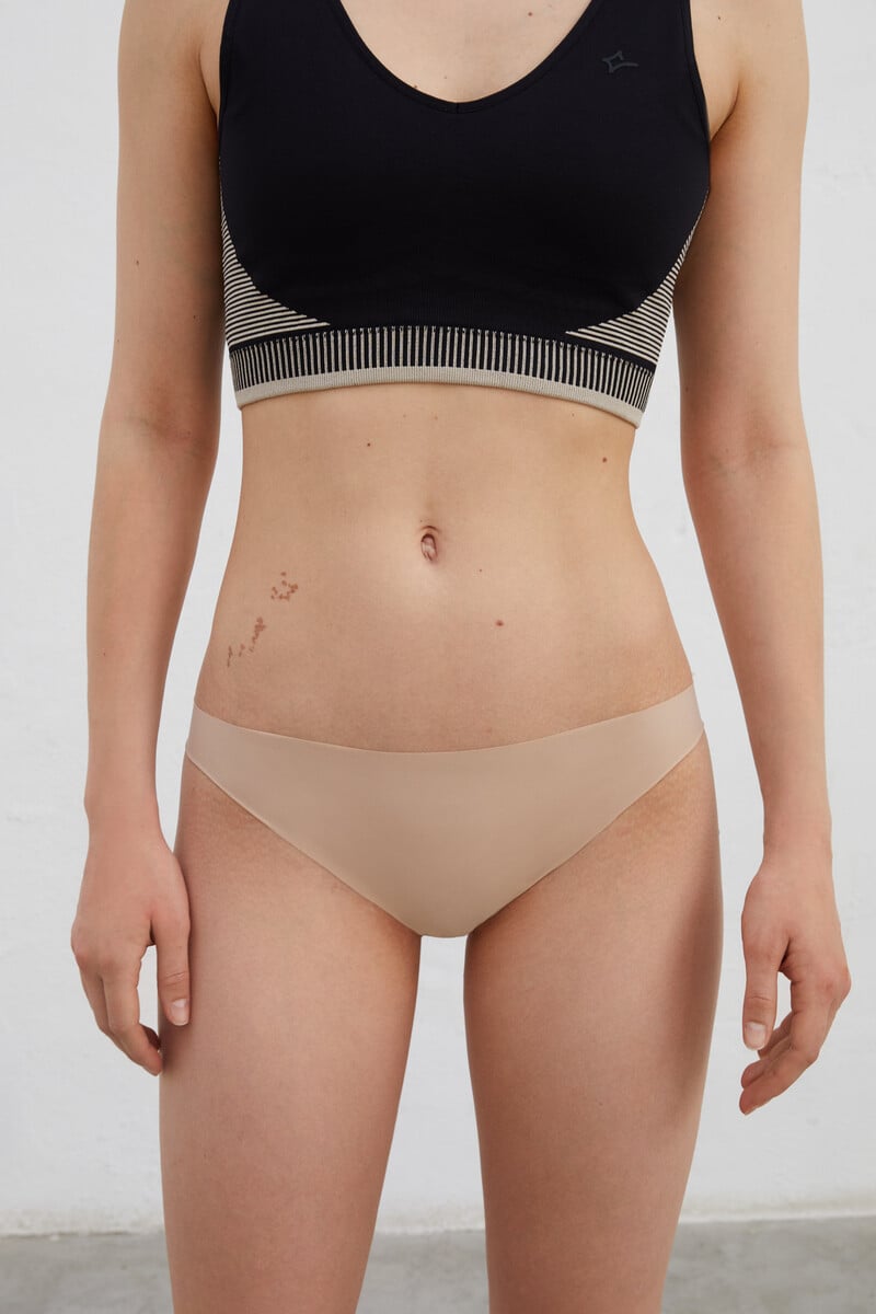 Cortefiel Pack 2 Braguitas Nude