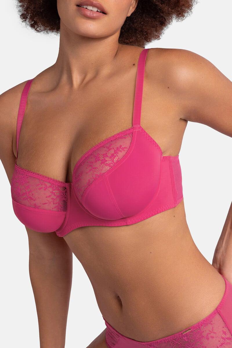 Cortefiel Pack 2 Sujetadores Encaje Rosa Y Nude