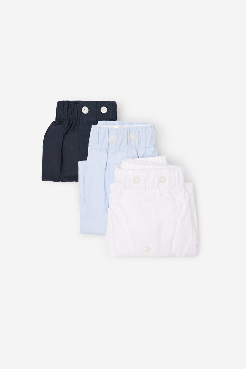 Cortefiel Pack 3 Boxer Tela