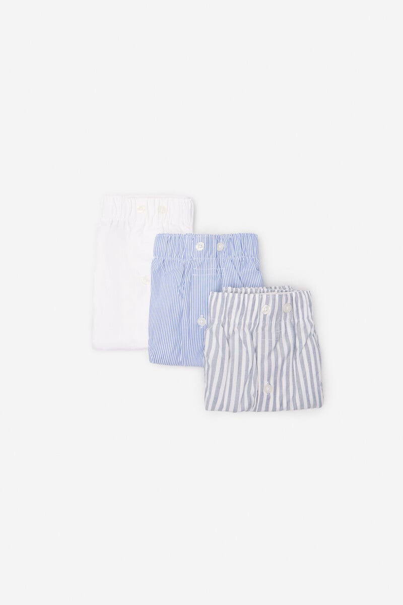 Cortefiel Pack 3 Boxer Tela