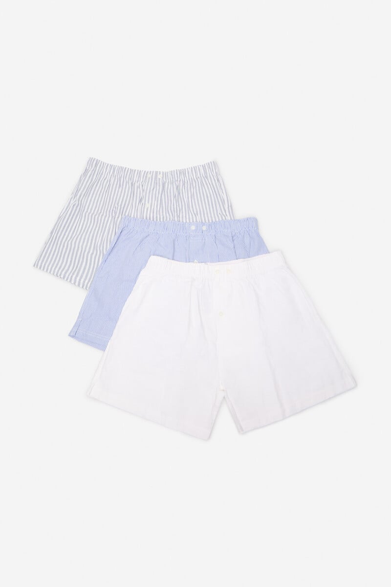 Cortefiel Pack 3 boxer tela