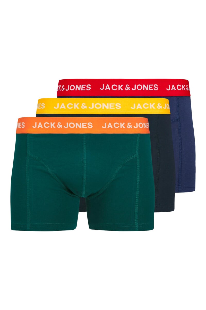 Cortefiel Pack 3 bóxers colorblock