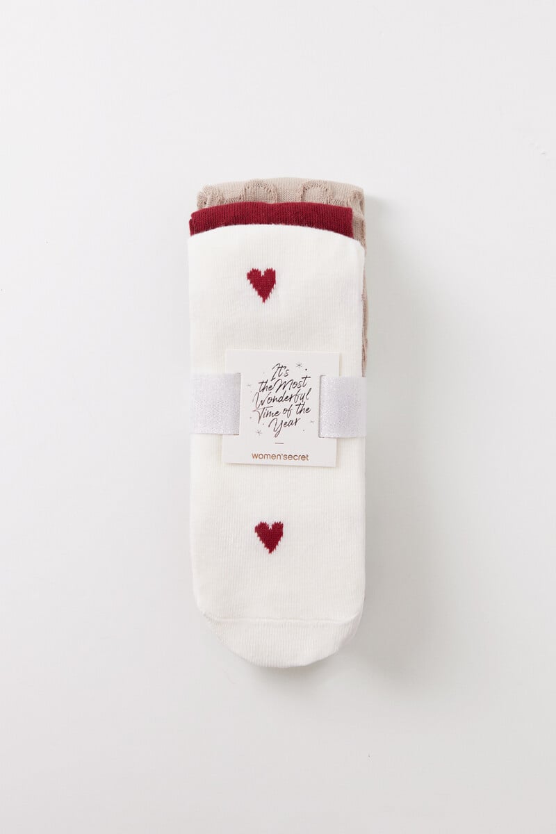 Cortefiel Pack 3 Calcetines Altos Mickey Mouse