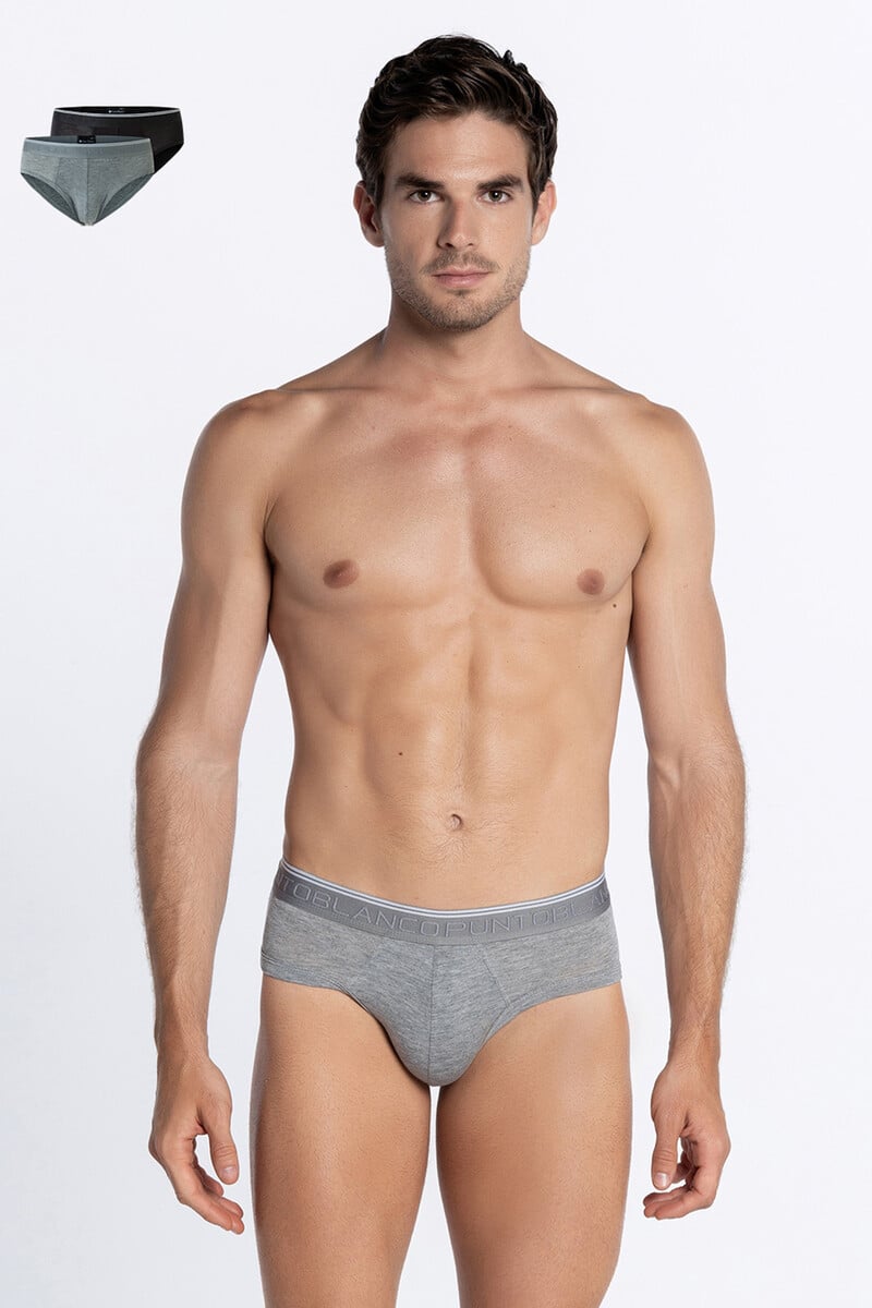 Cortefiel Pack De 2 Slips Algodón