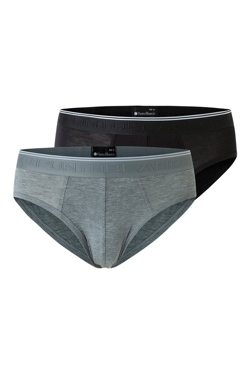 Cortefiel Pack de 2 slips algodón