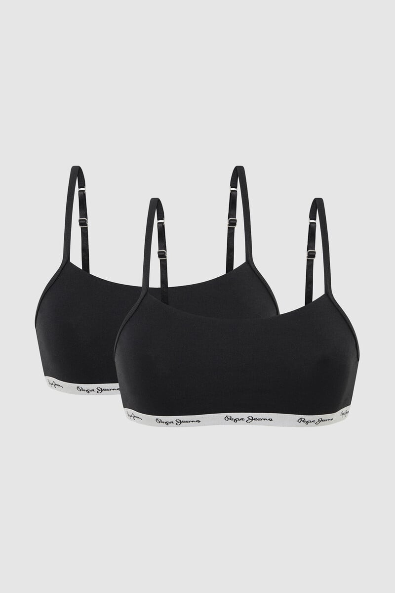 Cortefiel Pack de 2 sujetadores bralettes