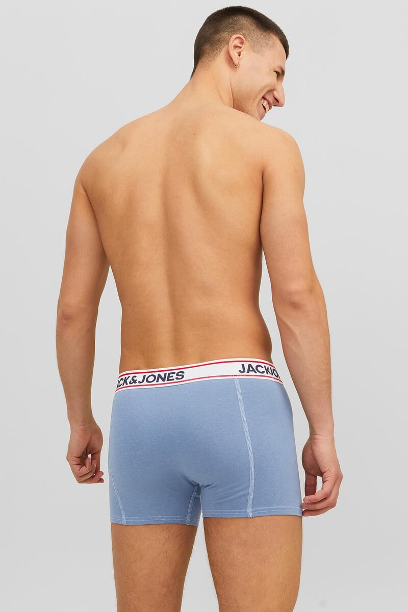 Cortefiel Pack De 3 Bóxers Combinados De Algodón