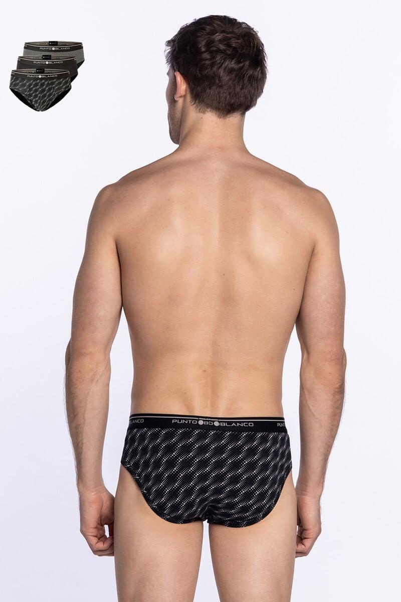 Cortefiel Pack De 3 Slips Algodón