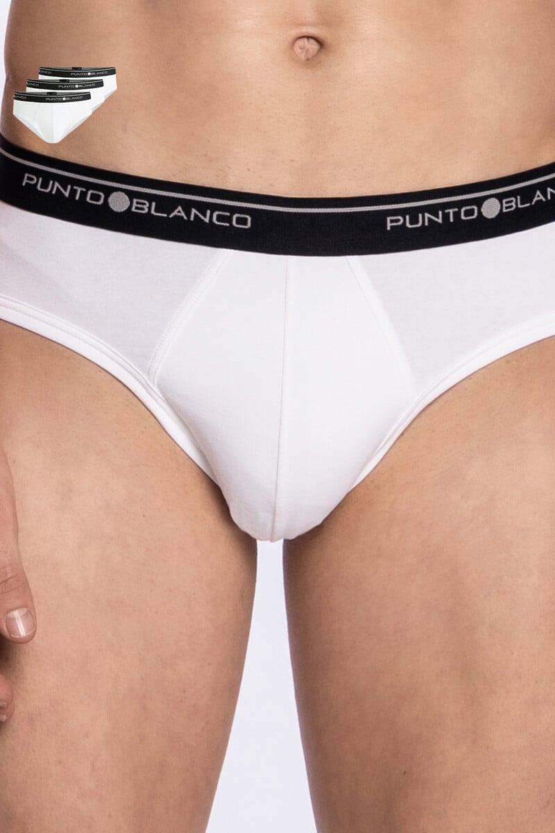 Cortefiel Pack De 3 Slips Algodón