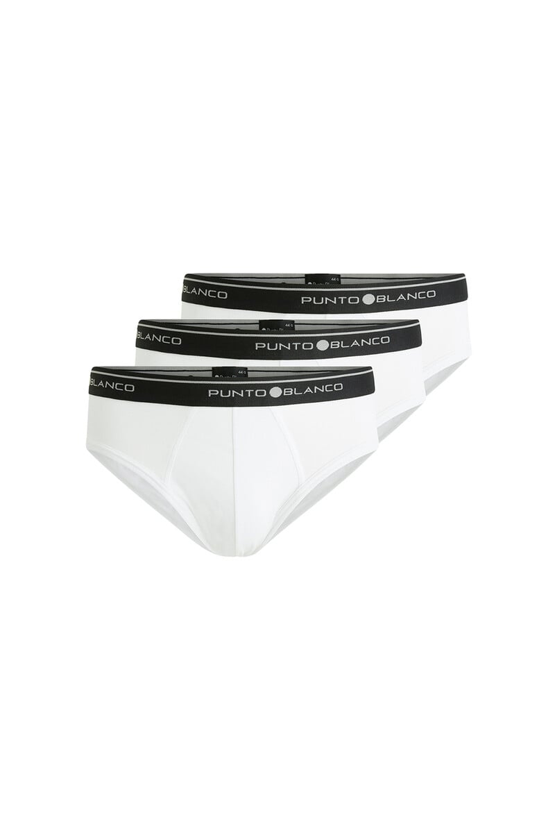 Cortefiel Pack de 3 slips algodón